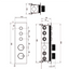 Ajo Thermostatic Triple Outlet Concealed Valve