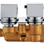 Arkansas Single Outlet Concealed Valve & Square Slide Rail Kit