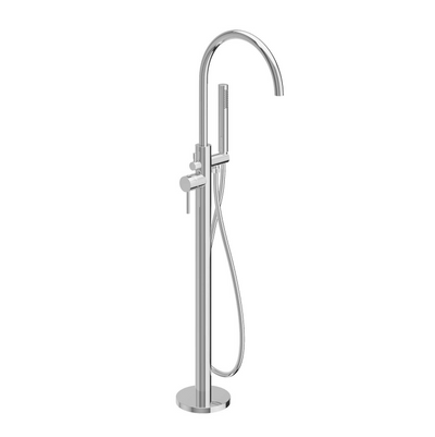 Chelsea Chrome Textured Freestanding Bath Tap N24