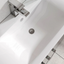 Veto 800mm Wall Mounted Vanity Unit Light Elm With Ceramic Basin