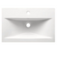 Veto 800mm Wall Mounted Vanity Unit Light Elm With Ceramic Basin