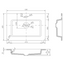 Montana 600mm Floorstanding Vanity Unit in Light Oak & Grey Glass Basin