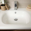Montana 600mm Wall Hung Vanity Unit in Gloss White & Link Resin Basin