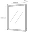 Adam 800 x 600mm LED Mirror - Chrome