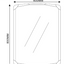 Jessica Beveled Edge Mirror 600x800mm
