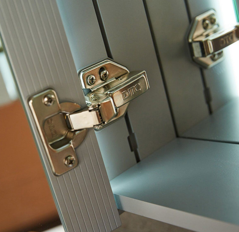 Esme 700mm Double Door LED Mirrored Cabinet
