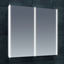 Eleanor 600mm LED Double Door Mirrored Cabinet