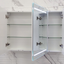 Lottie Triple Door LED Mirrored Wall Cabinet 860mm