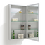 Aurora 500mm Single Door Mirrored Cabinet
