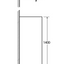 Camila Single Frameless Bath Screen