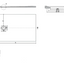 Slate Effect Shower Tray Grey - 1600 x 900