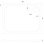 Detroit Low Profile Anti-Slip Shower Tray - 1000x760mm