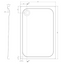 Detroit Low Profile Anti-Slip Shower Tray - 1200x800mm