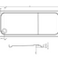Detroit Low Profile Anti-Slip Shower Tray - 1685x700mm