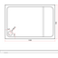 Paige Rectangle Low Profile Shower Tray - 1500mm x 700mm