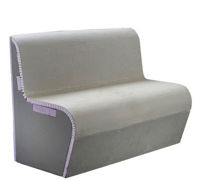 Wetroom Seating Kit - Curved Edge With Back Rest