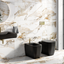 Anna Black Rimless Back to Wall Toilet & Soft Closing Seat