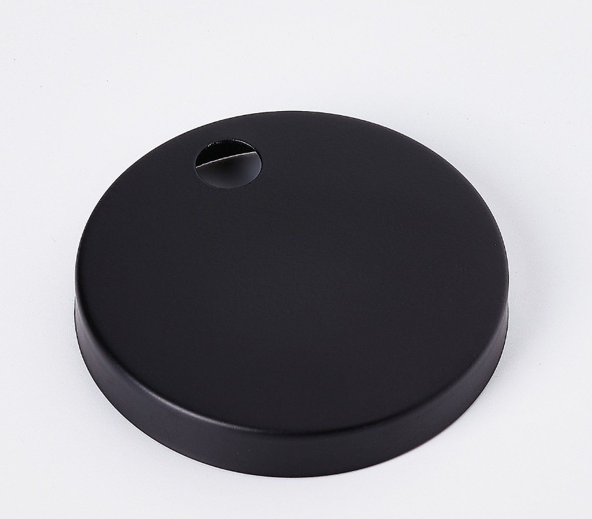 Toilet Seat Hinge Covers - Matt Black N24