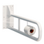 Dottie Doc M Accessible Toilet & Basin Pack with White Grab Rails