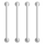 Dottie Doc M Accessible Toilet & Basin Pack with White Grab Rails