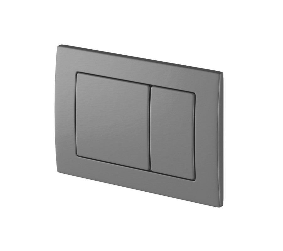 1200 Wall Hung Pan Concealed Cistern Frame Inc Gunmetal Flush Plate