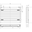 New Mexico Black Horizontal Convector Radiator - 600x800mm