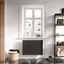 New Mexico Black Horizontal Convector Radiator - 600x800mm