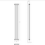 Nevada Grey Double Vertical Column Radiator - 1800x200mm