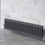 Nevada Grey Double Horizontal Column Radiator - 300mm