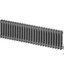 Nevada Grey Double Horizontal Column Radiator - 400mm