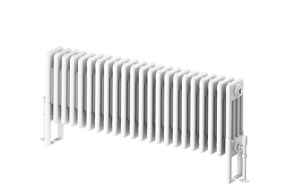 Nevada Quadruple Horizontal Column Radiator - 400x1190mm - White