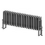 Nevada Quadruple Horizontal Column Radiator - 400x1010mm - Grey