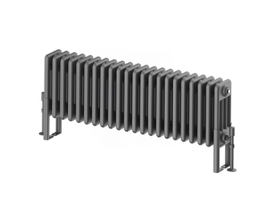 Nevada Quadruple Horizontal Column Radiator - 400x1010mm - Grey