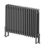 Nevada Quadruple Horizontal Column Radiator -600x1010mm - Grey