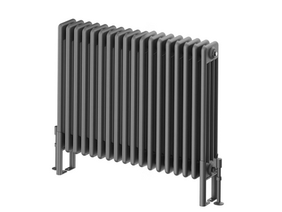 Nevada Quadruple Horizontal Column Radiator -600x1010mm - Grey