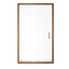 Murphy 1400mm Sliding Shower Door - Brushed Bronze N24