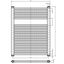 North Carolina 770x600mm Heated Towel Rail – Brushed Gold N24