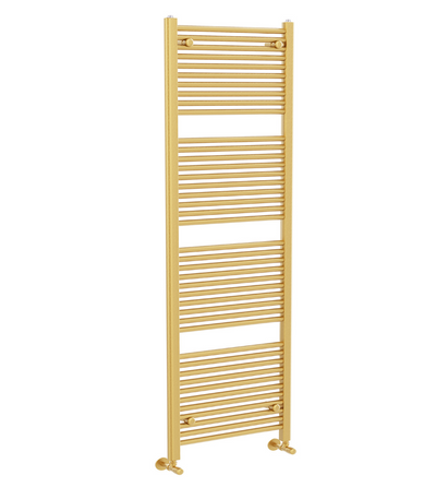 North Carolina 1800x600mm Heated Towel Rail – Brushed Gold N24