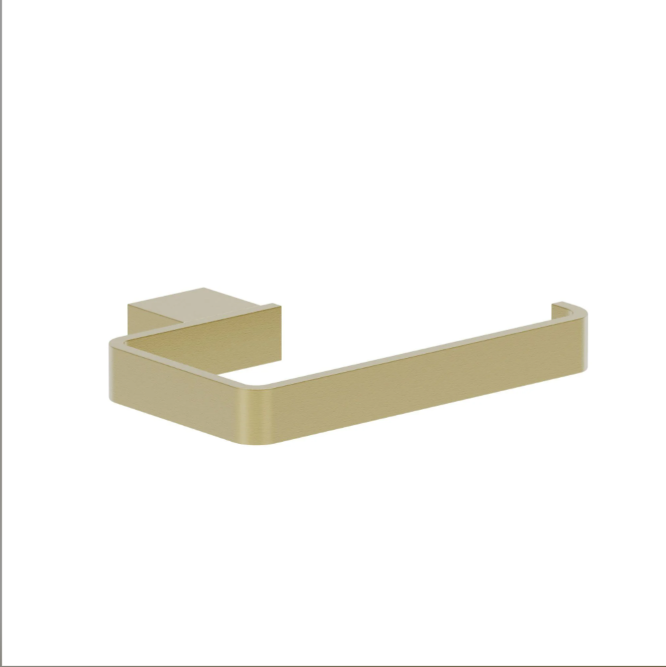 Ellie Toilet Roll Holder - Brushed Gold N24