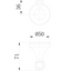 William Traditional Robe Hook - Brushed Nickel
