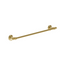 William Traditional Single Towel Rail - Brushed Gold