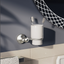 William Traditional Tumbler & Holder - Brushed Nickel