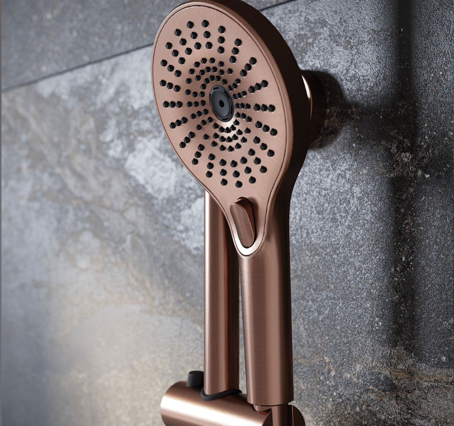 Chelsea Round Slide Rail Kit - Satin Bronze