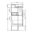 Alhambra 900mm Vanity & WC Combination Unit in Metallic – Right Hand
