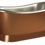 WL Freestanding Copper Bath – Nickel Interior 1650 x 750mm