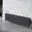 Nevada Grey Triple Horizontal Column Radiator - 300mm