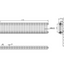 Nevada White Triple Horizontal Column Radiator - 300mm