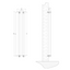 Michigan Grey Single Vertical Flat Panel Radiator - 1800x340mm