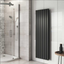 Michigan Grey Double Vertical Flat Panel Radiator - 1600x610mm