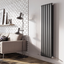 Wyoming Grey Vertical Column Radiator - 1500x380mm